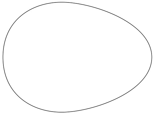 conical orbital implant (COI) diagram