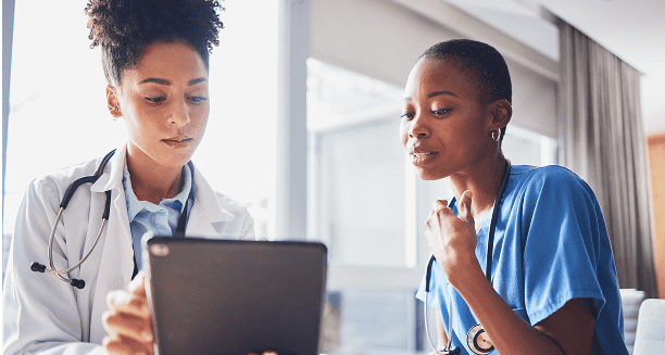image 43 Hand touching digital analytics dashboard showing medical implant performance data and success metrics for porous polyethylene devices