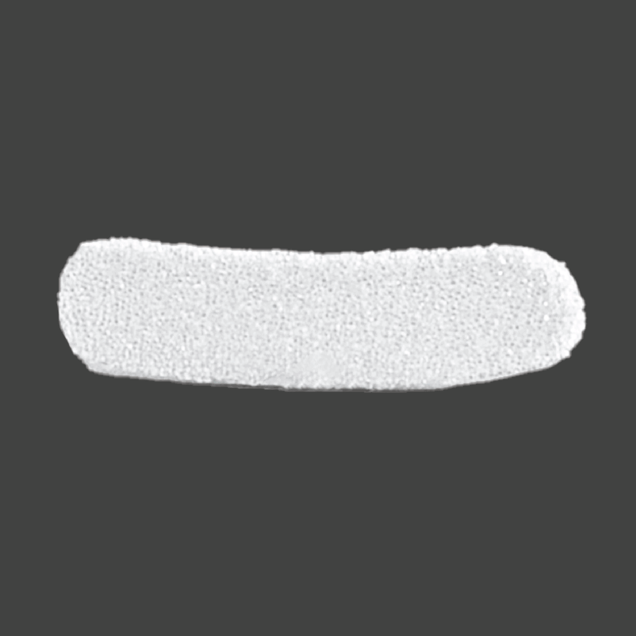 websitepics-14 White curved cylindrical implant for lower eyelid support