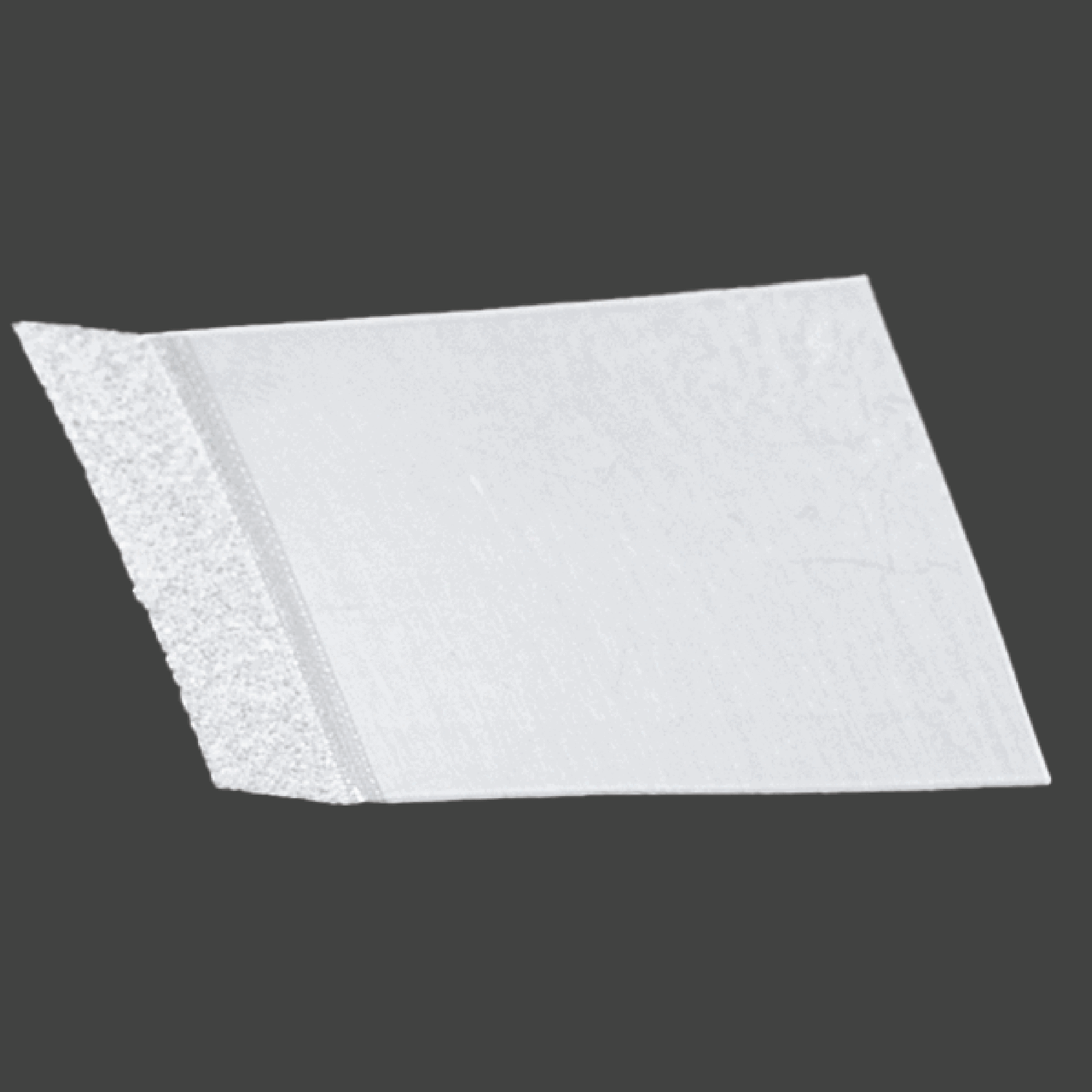 websitepics-23 Rectangular white composite implant for orbital floor support