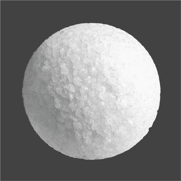 sphere1-03 Round white sphere implant for orbital reconstruction